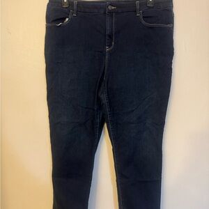 Chico's Deep Indigo Skinny Jeans